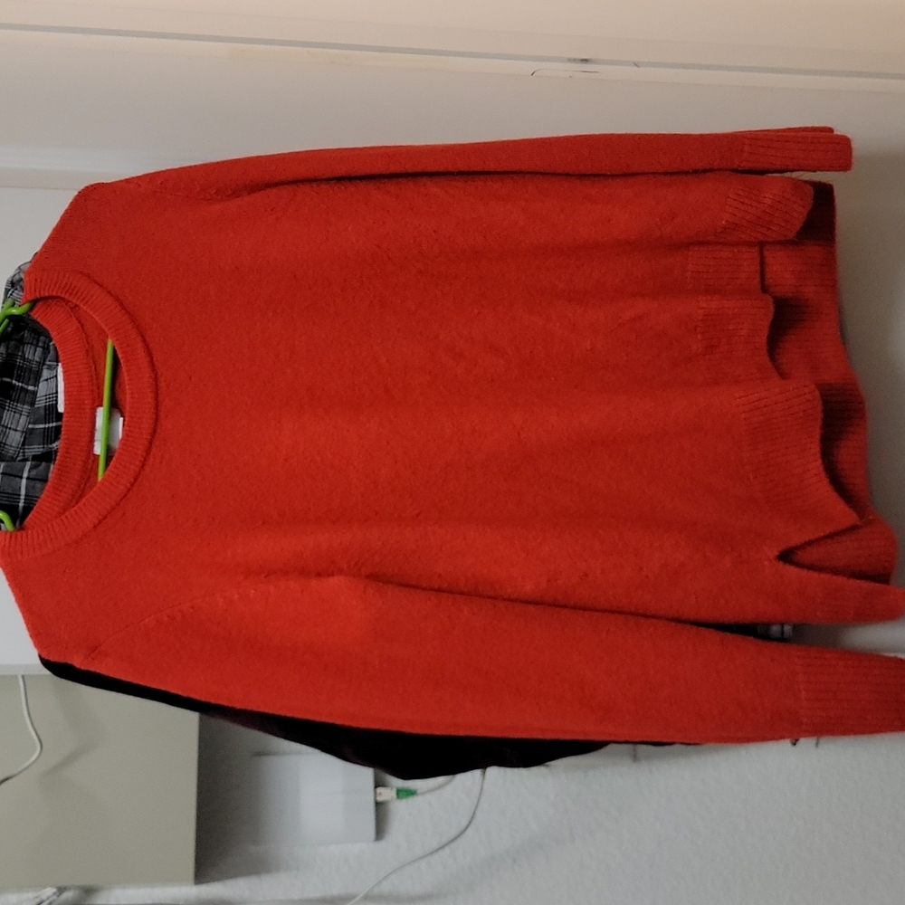 Red sweater